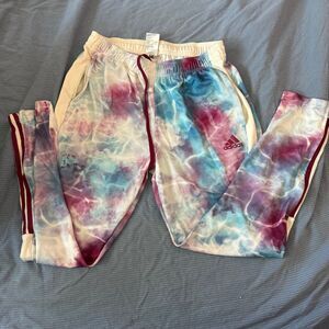 Adidas Tie-Dye Track Pants - XL